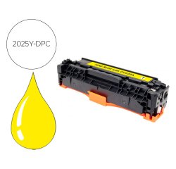 Toner laser compatible dpc hp ep718y jaune