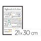 Panneau affichage pvc signaletique biz rglements   de la classe 21x30cm