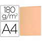 Sous-chemise liderpapel papier cartonne 180g/m2       310x230mm document a4 coloris orange pastel