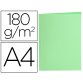 Sous-chemise liderpapel papier cartonne 180g/m2       310x230mm document a4 coloris vert pastel