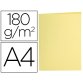 Sous-chemise liderpapel papier cartonne 180g/m2       310x230mm document a4 coloris jaune pastel