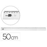 Regle liderpapel plastique incassable transparent 50 cm