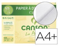 Papier à dessin 'C' à grain, 320 x 240 mm, 125 g/m2