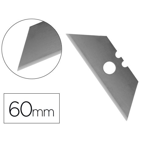 Lame rechange q-connect cutter universel 18mm blister 5 unités