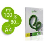 Papier écriture liderpapel a4 210x297mm blancheur extra opacité 80g/m2 paquet 100 feuilles