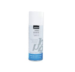 Vernis gouache pébéo aérosol acrylique non jaunissant aspect satiné éclat couleurs flacon 200ml