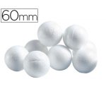 Boule cellulose univers de piwi diamètre 60mm coloris blanc sachet 20 unités