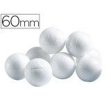 Boule cellulose univers de piwi diamètre 60mm coloris blanc sachet 20 unités