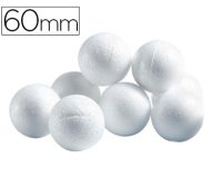 Boule cellulose univers de piwi diamètre 60mm coloris blanc sachet 20 unités