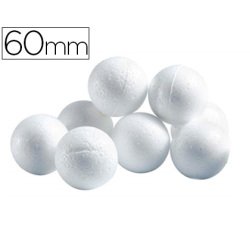 Boule cellulose univers de piwi diamètre 60mm coloris blanc sachet 20 unités