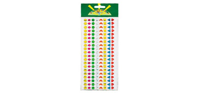 Pierre époxy l'univers de piwi adhésive coloris assortis blister 320 unités