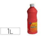 Gouache lefranc bourgeois non toxique fluide grande couvrance coloris carmin flacon 1000ml