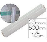 Film étirable 500mmx145m épaisseur 23 microns bonne adhérence transparent