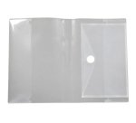 Protège agenda viquel scolaire enveloppe en         polypropylène fermeture       bouton 184x184272mm