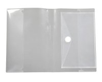 Protège agenda viquel scolaire enveloppe en         polypropylène fermeture       bouton 184x184272mm