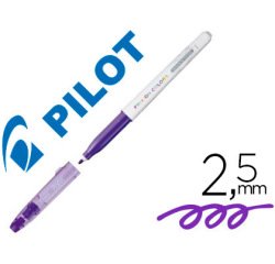 Stylo-feutre pilot frixion colors dessin effaçable pointe fibre résistante 2.5mm violet
