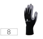 Gant tricot deltaplus polyester paume enduite nitrile jauge 13 taille 8 paire