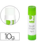 Colle blanche q-connect usage scolaire bureau tout type de papier bâton 10g