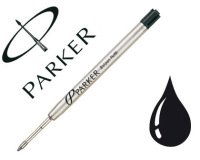 Recharge parker stylo-bille métal pointe large coloris noir