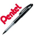 Stylo feutre à plume rechargeable encre liquide Pentel Tradio TRJ 50, noir