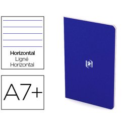 Carnet agrafé oxford pocket notes 9x14cm 48 pages 90g coloris bleu-roi