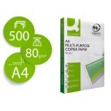 Papier q-connect a4 80g/m2 multifonction economy 500     feuilles
