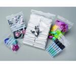 Sachet transparent ecoclip polyethylene basse densite    fermeture zip trou pbag16     6mm 18x25cm 100 unites