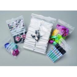 Sachet transparent ecoclip polyethylene basse densite    fermeture zip trou pbag04     6mm 6x8cm 100 unites