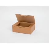 Boite expedition postale kraft brun petit format       solide rigide renforts        exterieurs montage facile