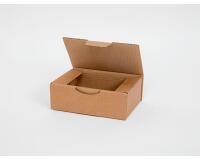 Boite expedition postale kraft brun petit format       solide rigide renforts        exterieurs montage facile