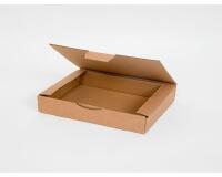 Boite expedition postale kraft brun petit format       solide rigide renforts        exterieurs montage facile