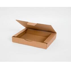 Boite expedition postale kraft brun petit format       solide rigide renforts        exterieurs montage facile