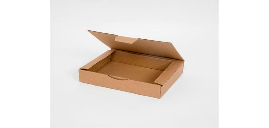 Boite expedition postale kraft brun petit format       solide rigide renforts        exterieurs montage facile