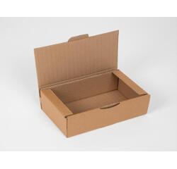 Boite expedition postale kraft brun petit format       solide rigide renforts        exterieurs montage facile