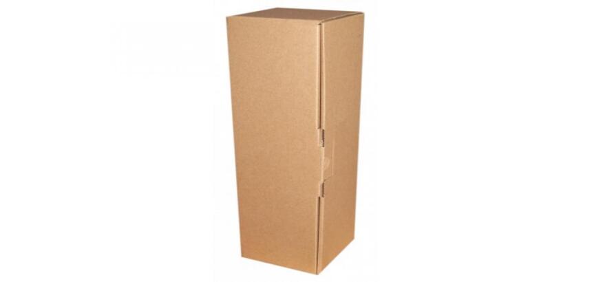 Boite expedition postale kraft brun petit format       solide rigide renforts        exterieurs montage facile