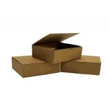 Boite expedition postale kraft brun petit format       solide rigide renforts        exterieurs montage facile