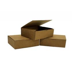 Boite expedition postale kraft brun petit format       solide rigide renforts        exterieurs montage facile