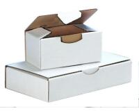 Boite expedition postale petit format solide rigide    renforts exterieurs montage   facile 20x14x7,5cm coloris