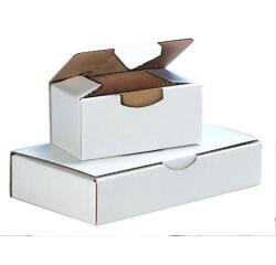 Boite expedition postale petit format solide rigide    renforts exterieurs montage   facile 20x14x7,5cm coloris