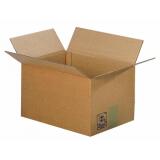 Caisse americaine lne10 carton ondule simple          cannelure 35x27,5x33cm