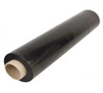 Film etirable manuel cast eco polyethylene 20 microns face  interne collante 450mmx270m   coloris opaque noir