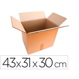 Caisse americaine lnedd30 carton double cannelure       43x31x30cm