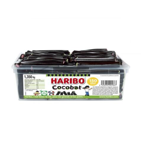 Bonbon haribo cocobat reglisse boite 150 pieces