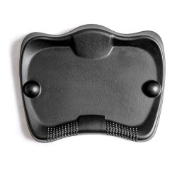 Tapis antifatigue unilux ergo flexy 2 boules de massage     antiderapant 56x67cm coloris  noir