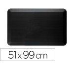 Tapis antifatigue maty flex lutte contre les douleurs au  dos et aux pieds maison       bureau usine 51x99cm noir