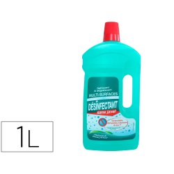 Nettoyant desinfectant coldis degraissant sans javel        multi-surface capacite 1l