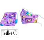 Masque de protection pour enfant modele fantaisie       grande taille
