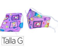 Masque de protection pour enfant modele fantaisie       grande taille