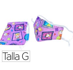 Masque de protection pour enfant modele fantaisie       grande taille
