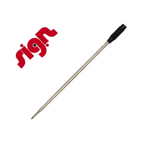 Recharge bille sign cross m pointe moyenne coloris noir